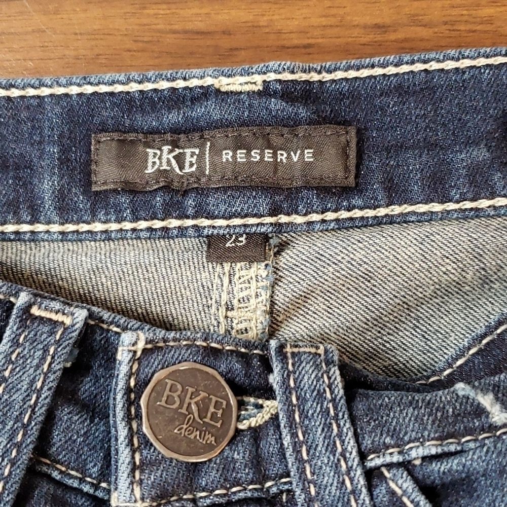BKE Reserve Addison Skinny Stretch Jeans 23 Buckle - Picture 4 of 11